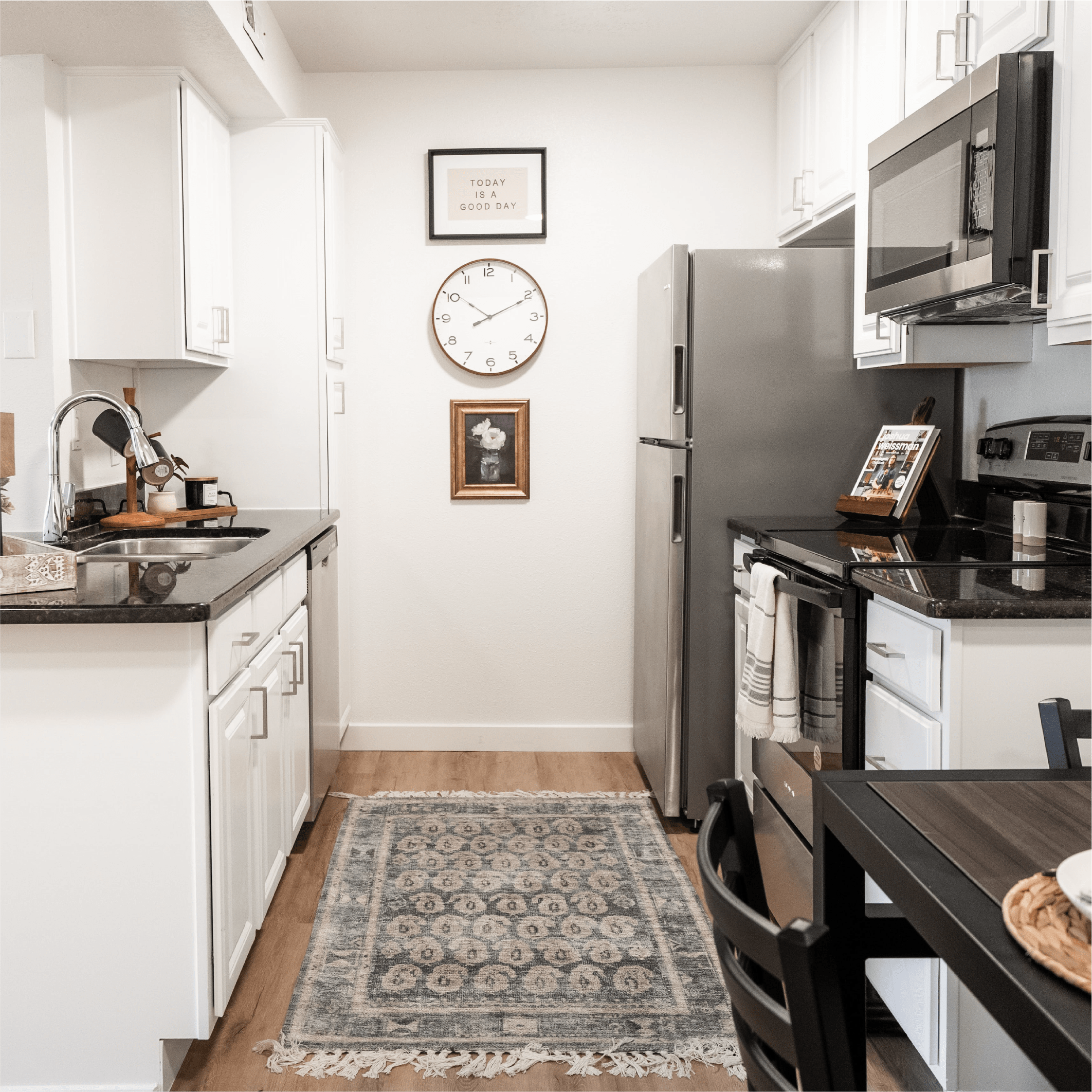 Furnished Apartment Kitchen