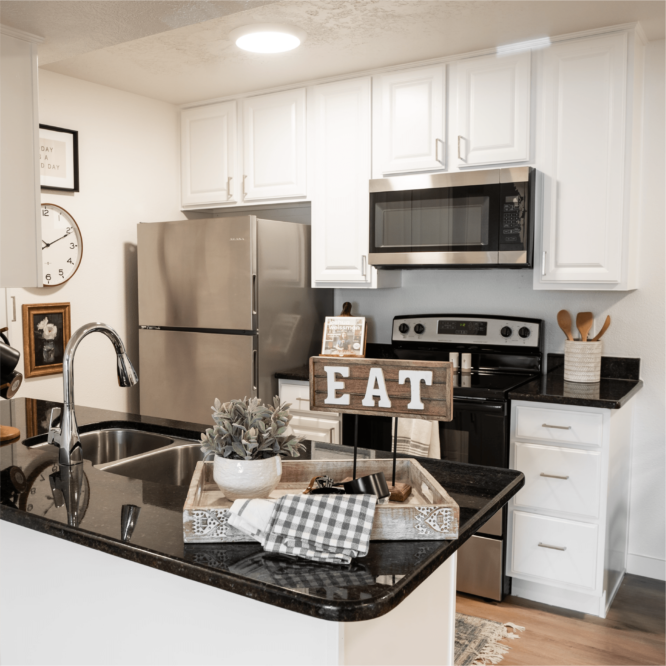 Furnished Apartment Kitchen