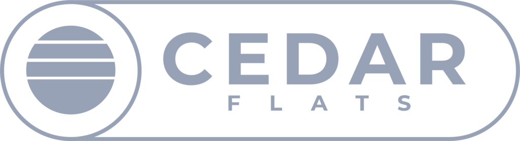 Gray Cedar Flats Apartment Logo